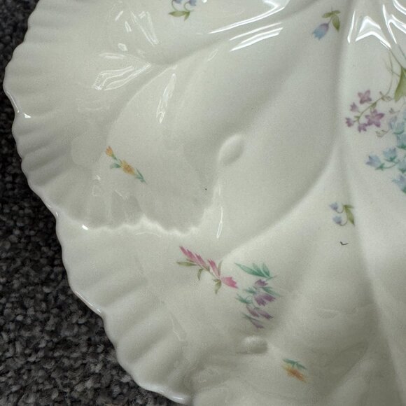 Mikasa Gentle Breeze Ivory Bone China Platter B2007 Japan  Larry Laslo 8" - 1294 - Picture 10 of 14